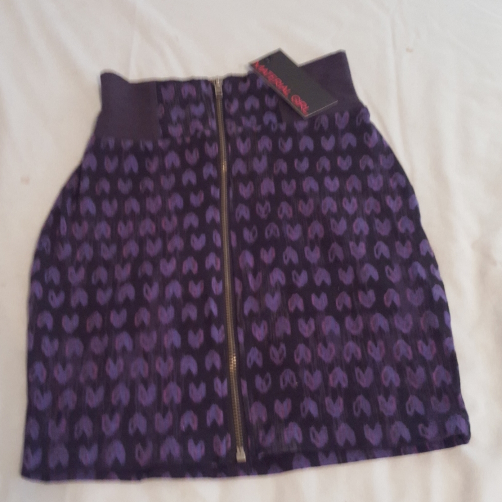 Material Girl mini skirt